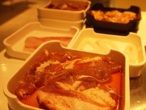 食べ放題のお肉